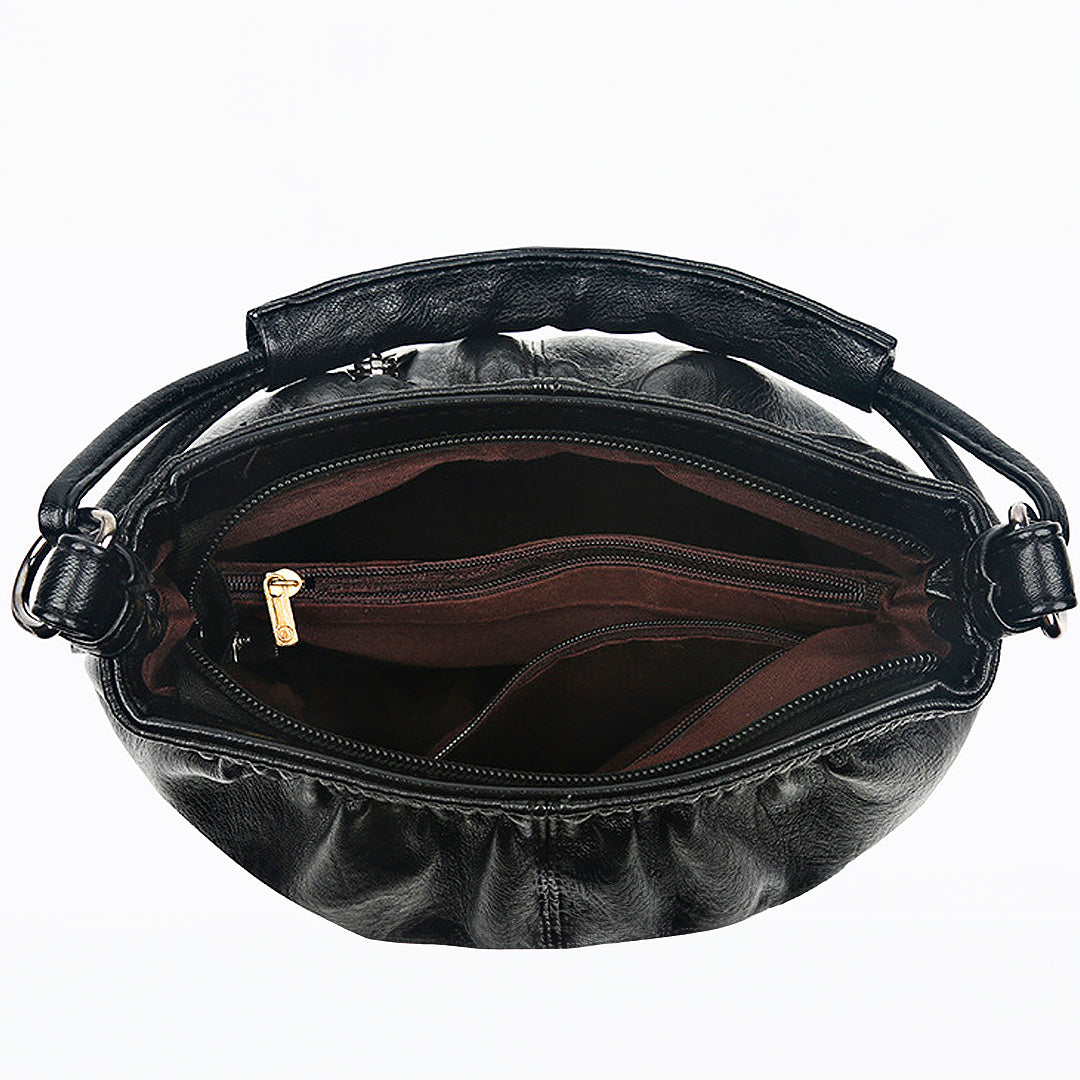 Nord Taschen | Ledertasche mit Reißverschluss