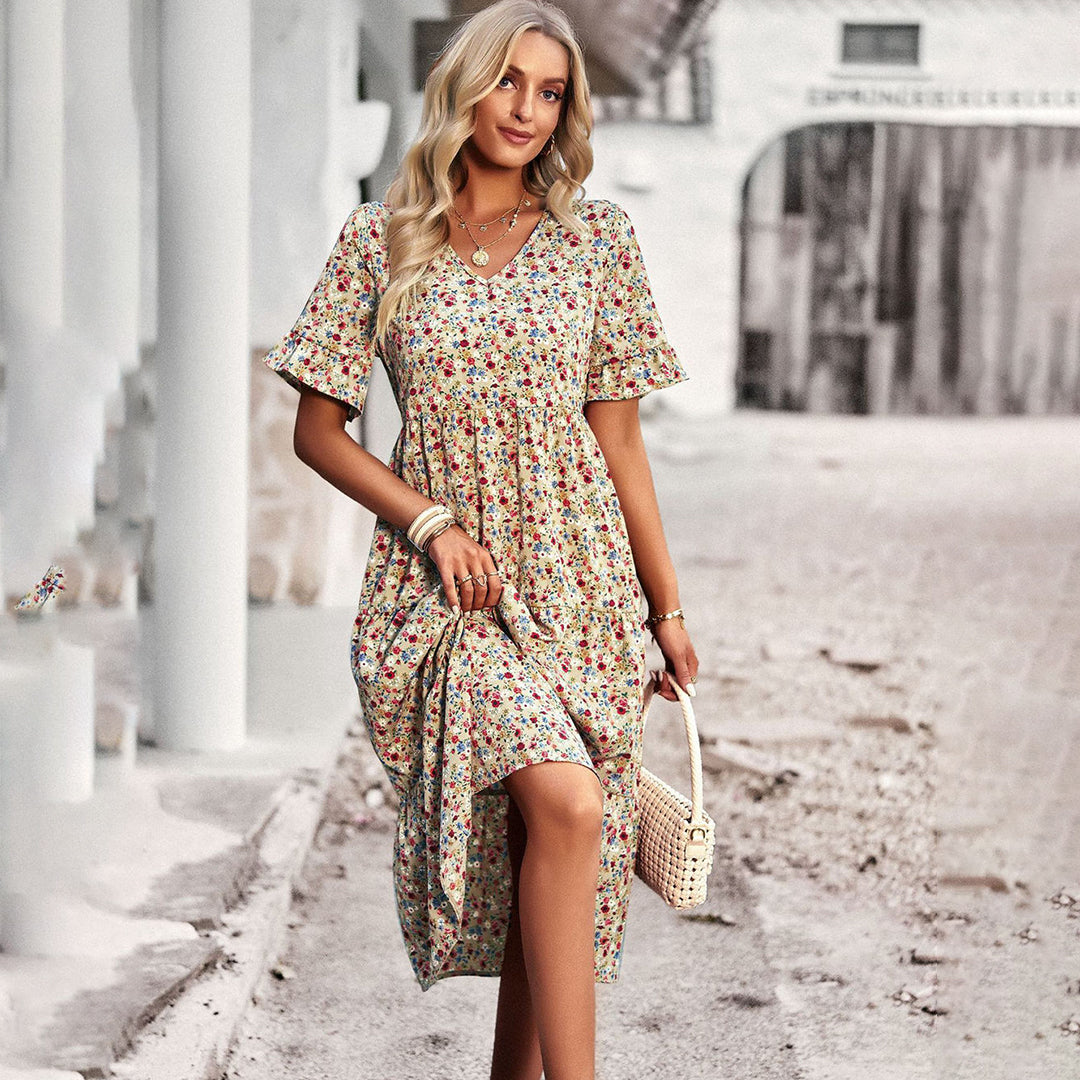 GNord Taschenlümtes Sommerkleid