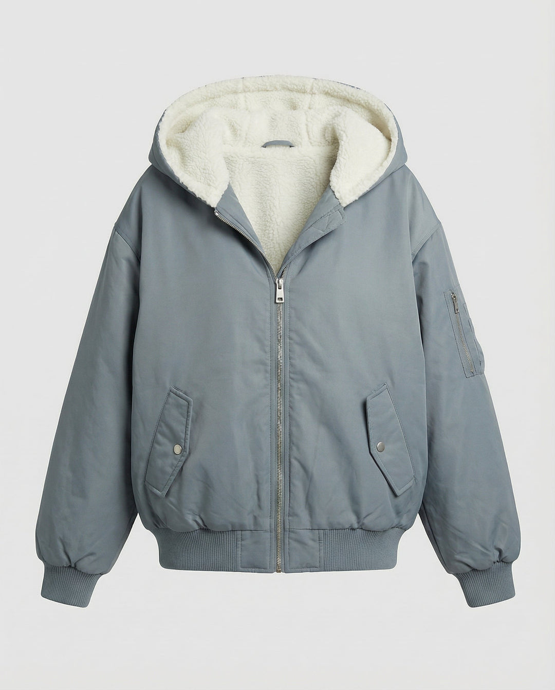 Wendbare Oversize Winterjacke