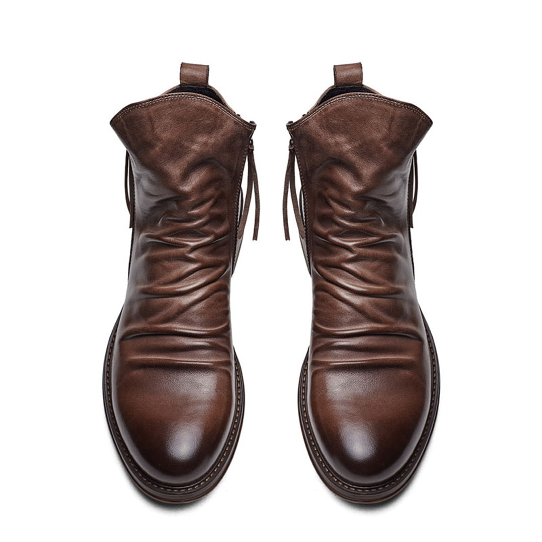 Lässige Herbst Stilvolle Stiefel mit Reißverschluss für Männer