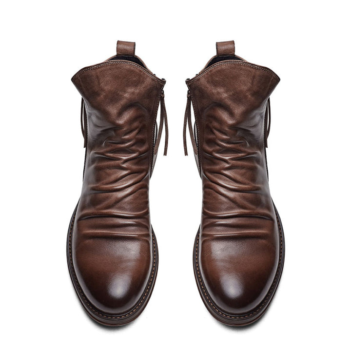 Lässige Herbst Stilvolle Stiefel mit Reißverschluss für Männer