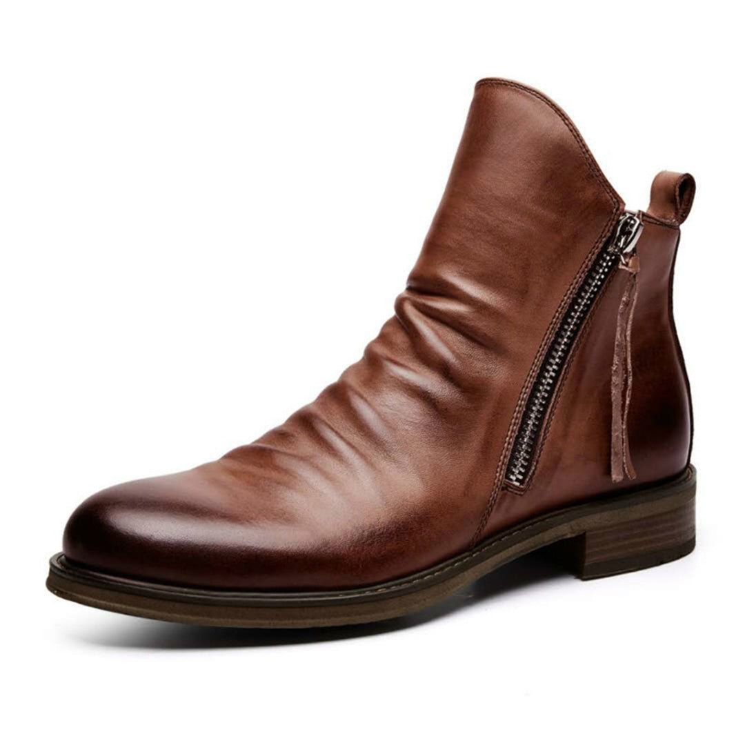 Lässige Herbst Stilvolle Stiefel mit Reißverschluss für Männer