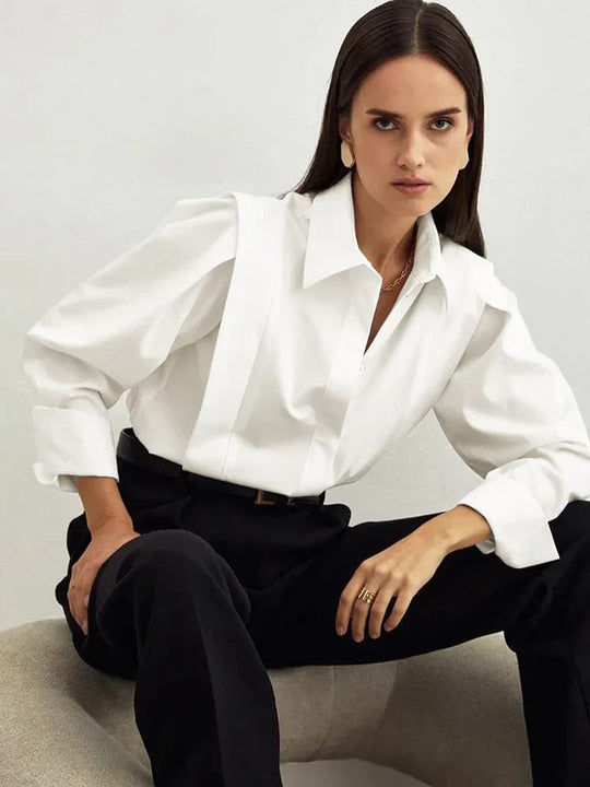Klassisches Damen Business Hemd - Arvani