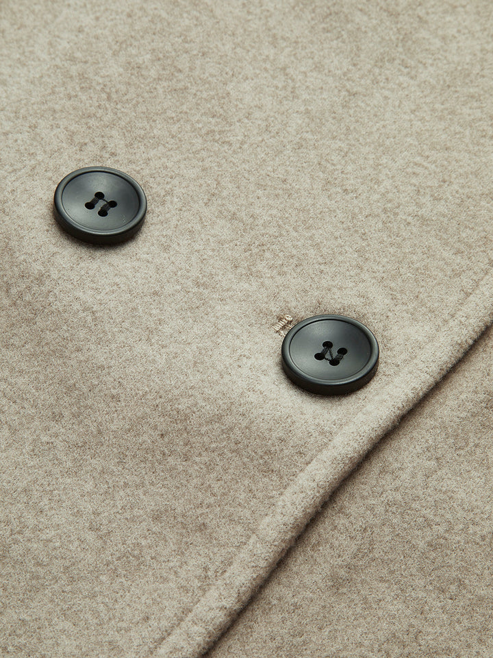 Damen Doppeltknopf Peacoat