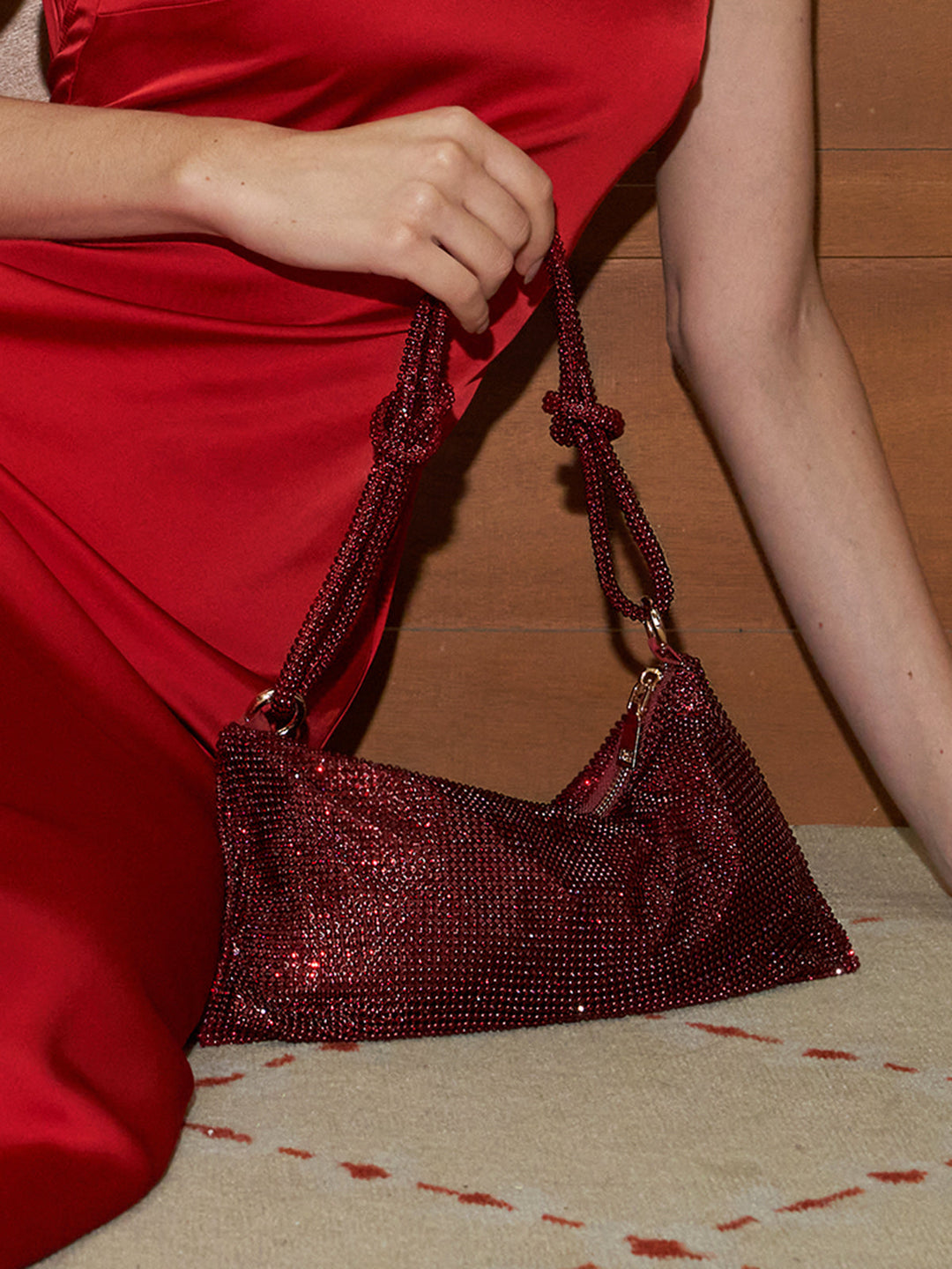 Nord Taschen | Rhinestone Kleine Unterarmtasche