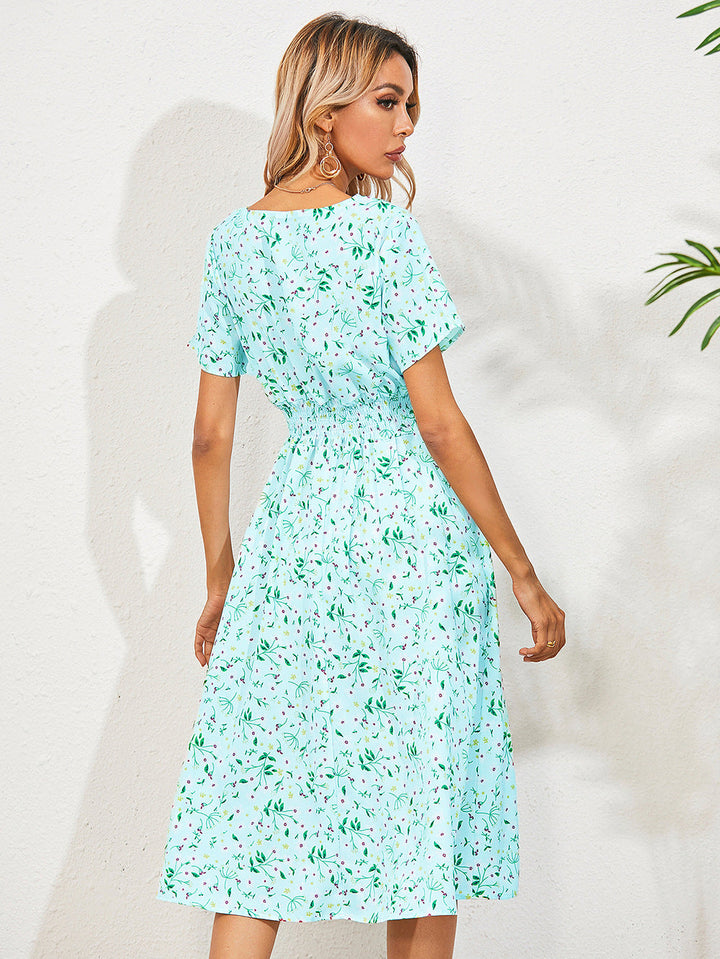 Floral Elegante Sommerkleider Damen
