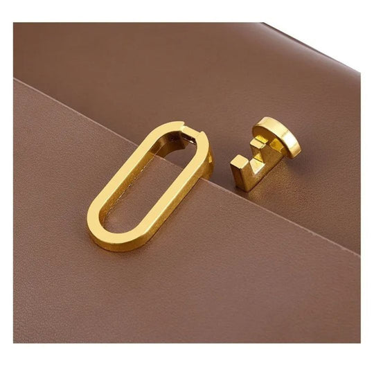 Nord Taschen | für Damen - Stilvolle Umhängetasche mit goldener Schnalle und verstellbarem Träger