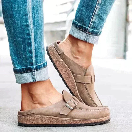 Lässige schlupfschuhe