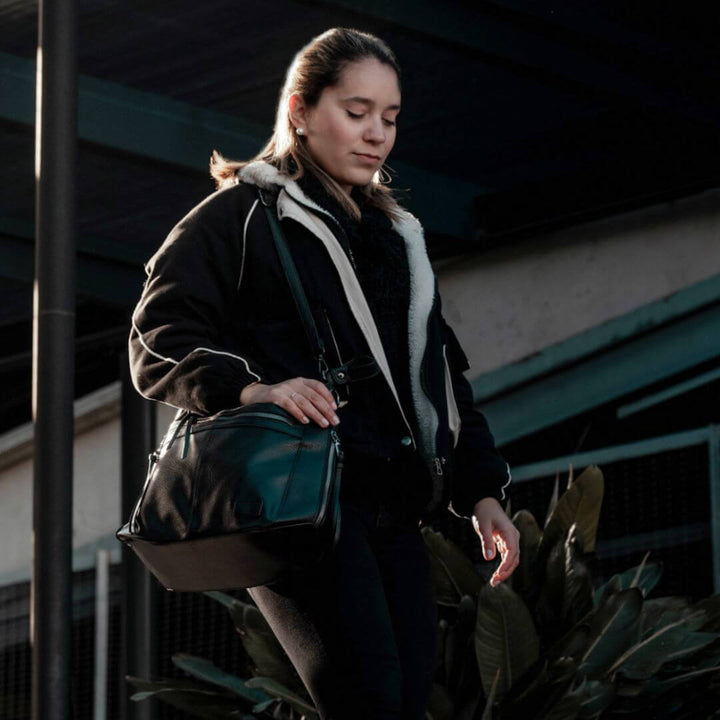 Nord Taschen | Elegante Reißverschlusstasche - Schultertasche