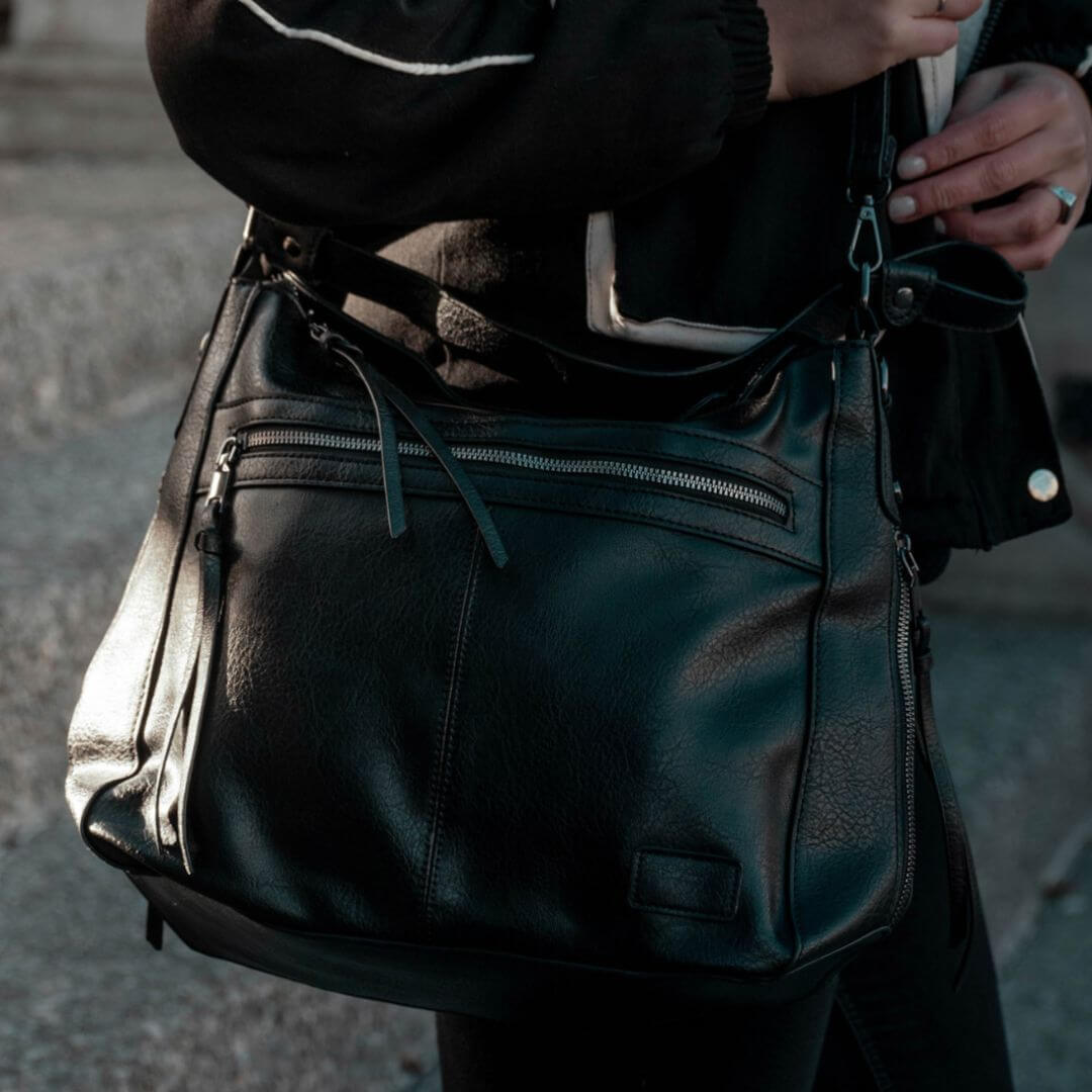 Nord Taschen | Elegante Reißverschlusstasche - Schultertasche