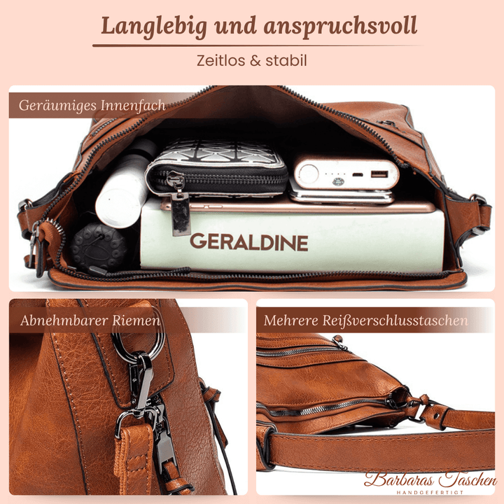 Nord Taschen | Elegante Reißverschlusstasche - Schultertasche