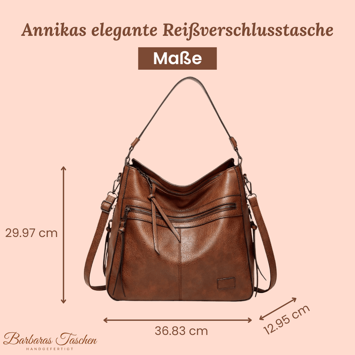 Nord Taschen | Elegante Reißverschlusstasche - Schultertasche