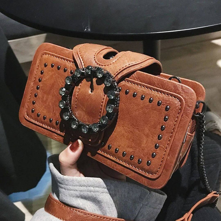Nord Taschen | Nieten-Muse - Mini-Crossbody-Tasche