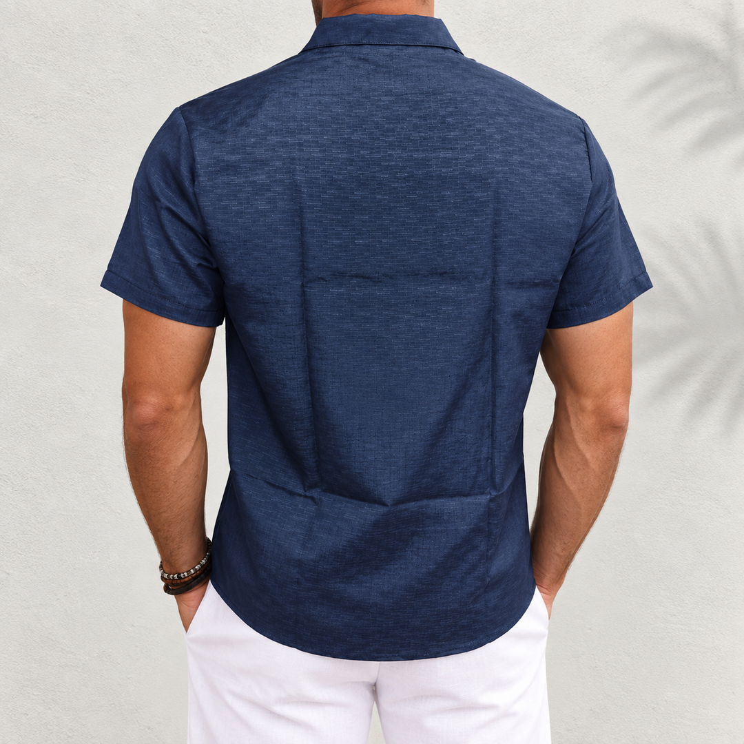 Nord Taschen | Herren Leinenhemd
