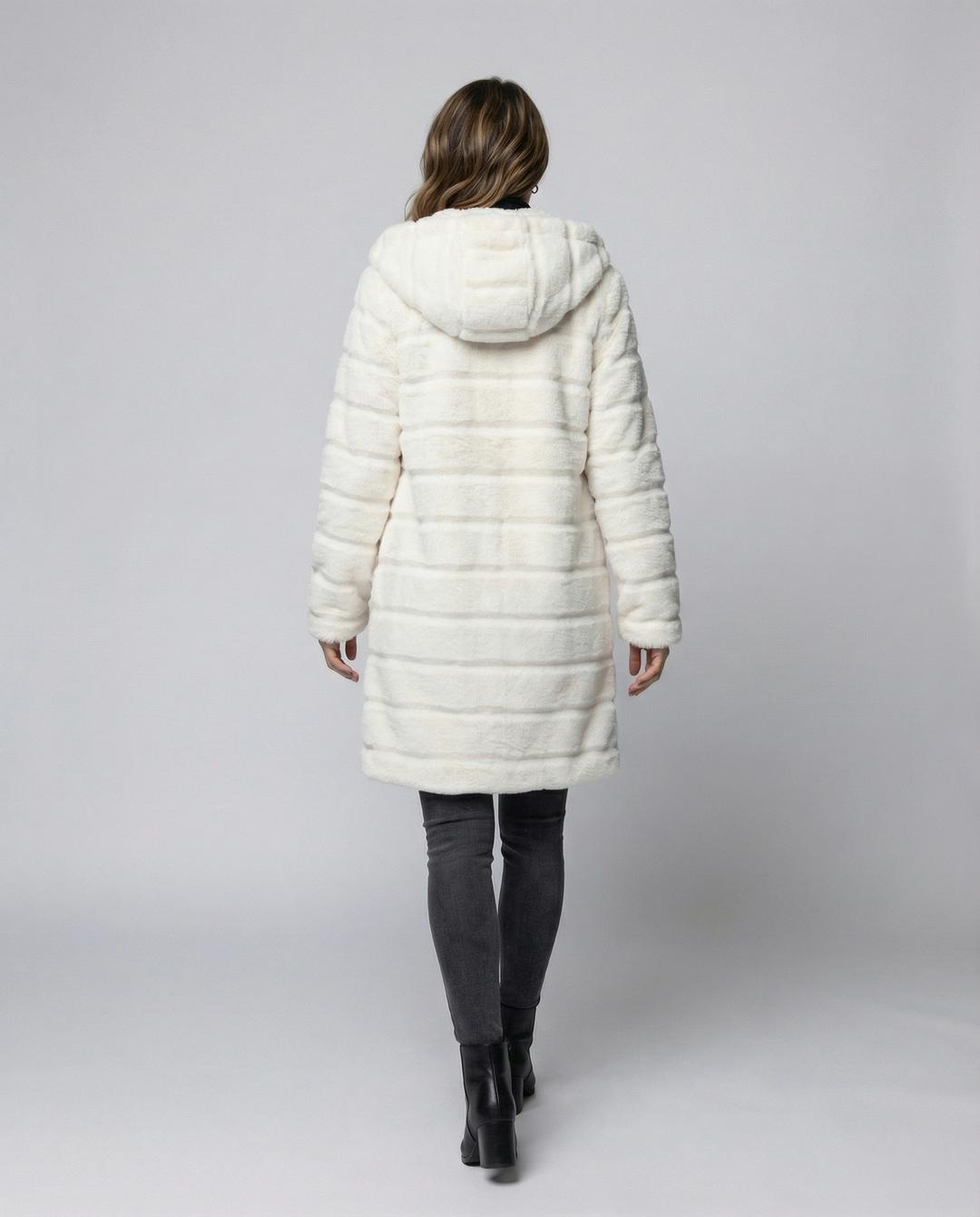 Elegante Fleece Winterjacke Damen