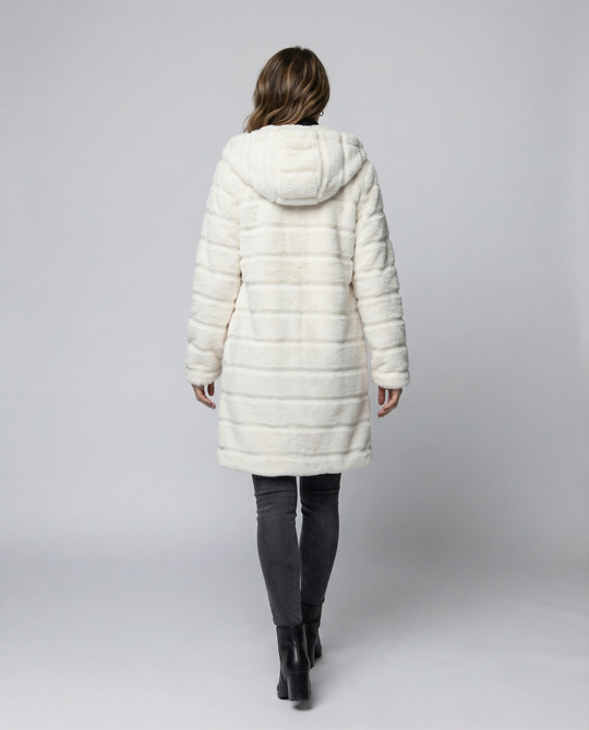 Elegante Fleece Winterjacke Damen