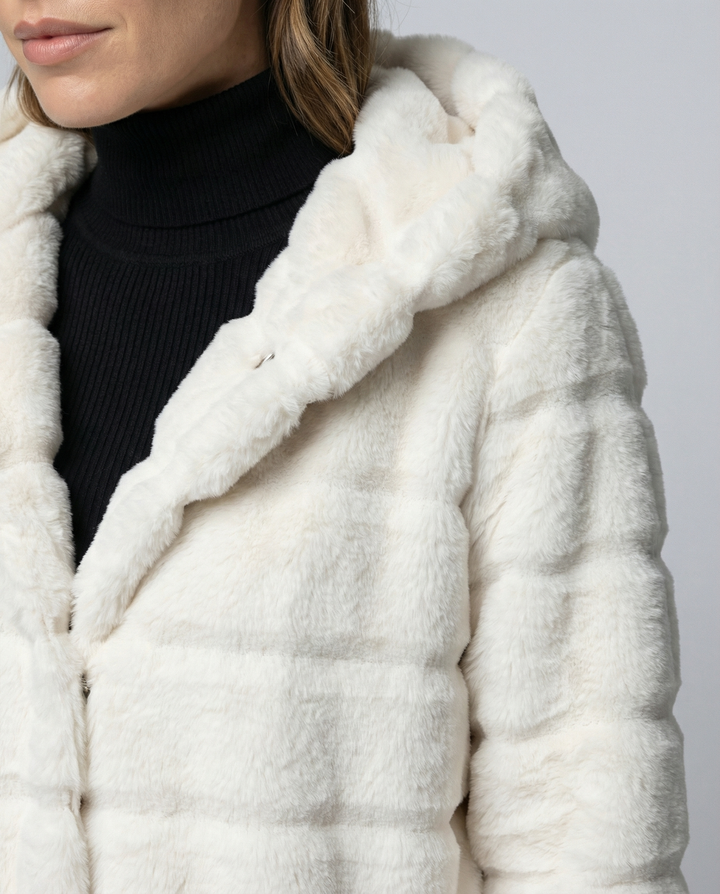 Elegante Fleece Winterjacke Damen