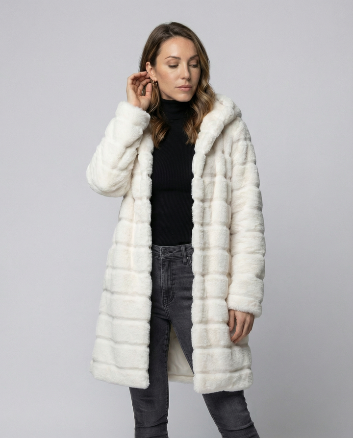 Elegante Fleece Winterjacke Damen