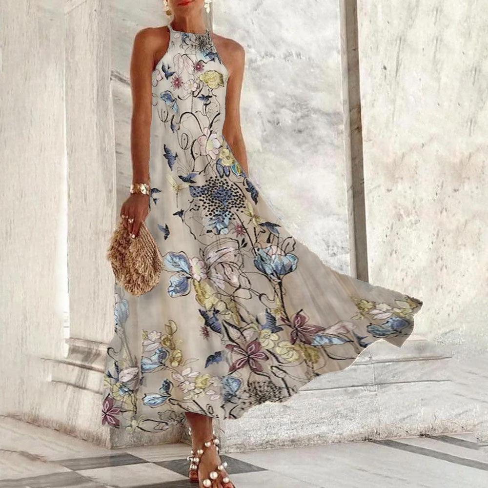 Nord Taschen | Ärmelloses Maxikleid mit Halter
