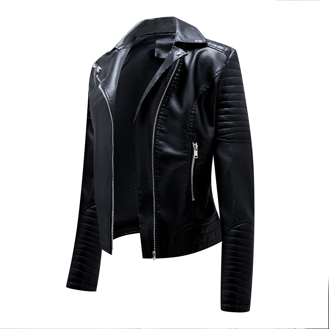 Elegante Lederjacke für Frauen