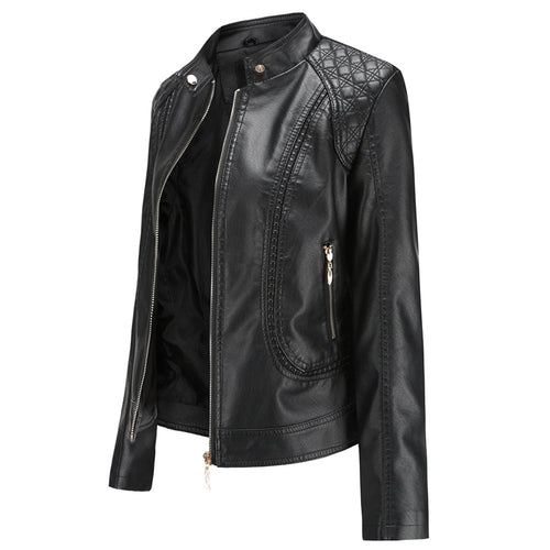 Elegante Lederjacke Mit Modernem Schnitt - Arvani