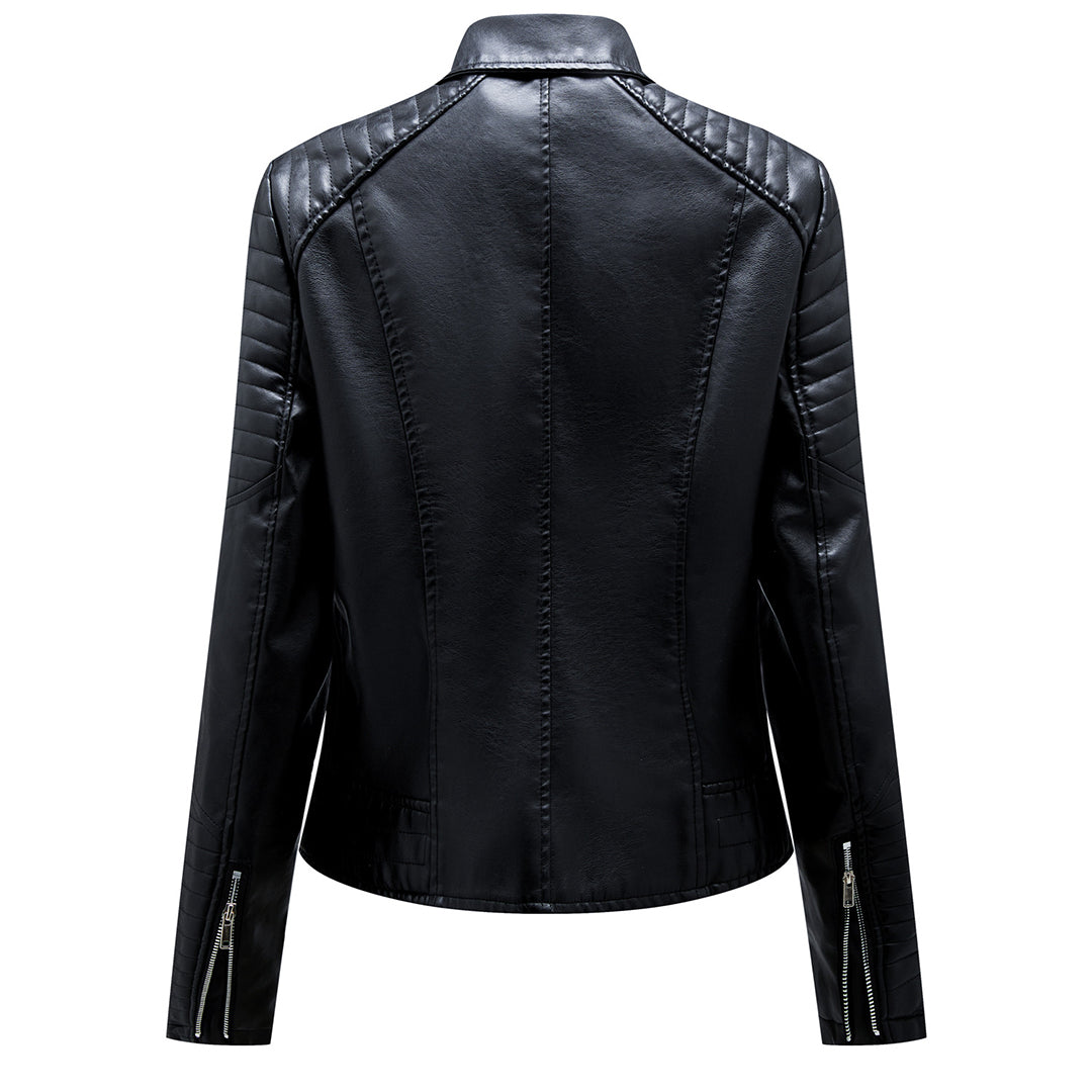 Elegante Lederjacke für Frauen