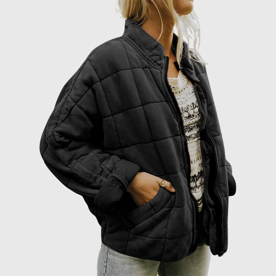 Gestepptes Zip-Jackett