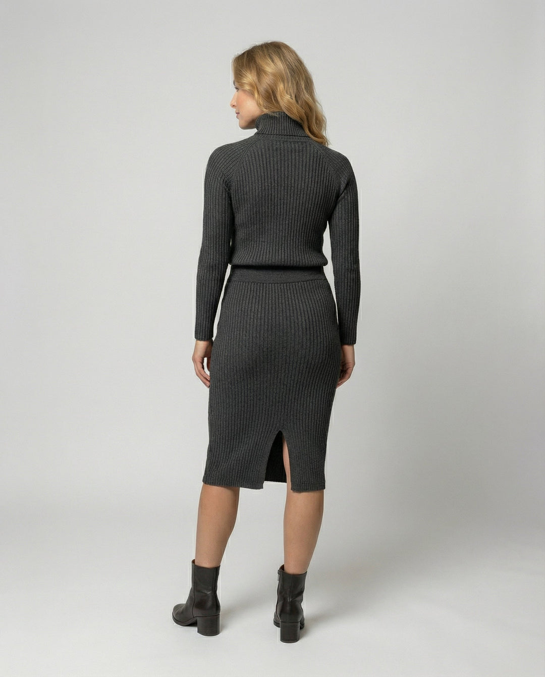 Gemütliches Strickkleid Damen