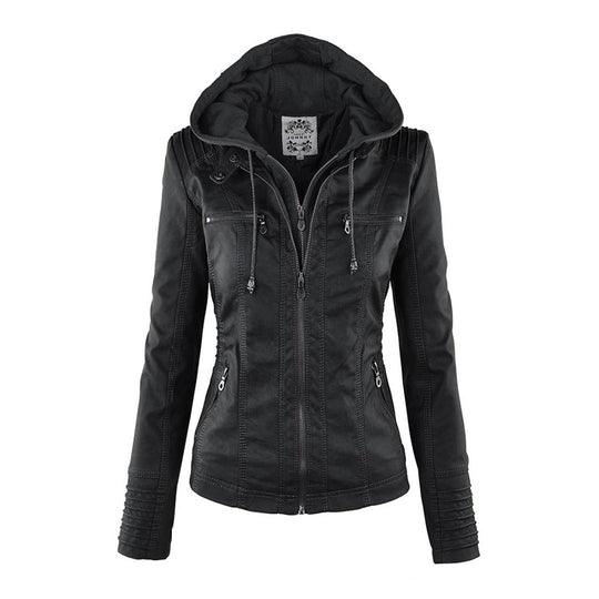 Elegante Lederjacke für Frauen