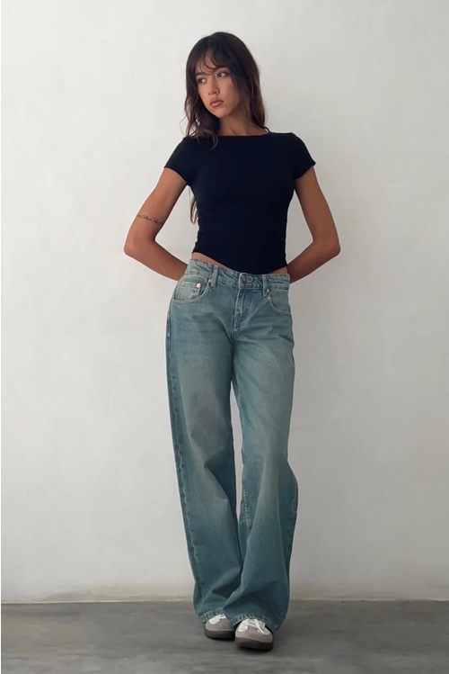 Nord Taschen | Low Rise Jeans