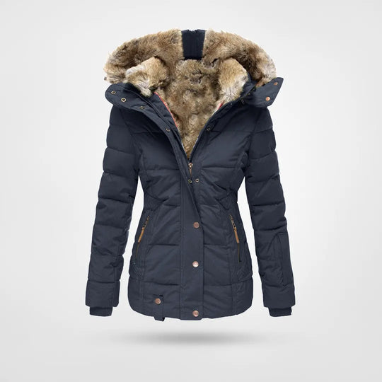Luxuriöse Bequeme Elegante Jacke Damen