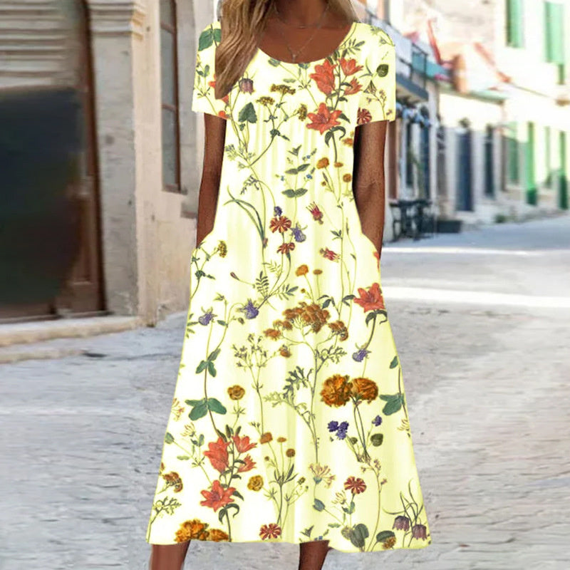 Leichte und Fließende Sommerkleid