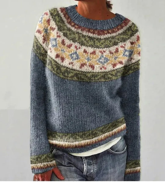Retro-Herbstpullover