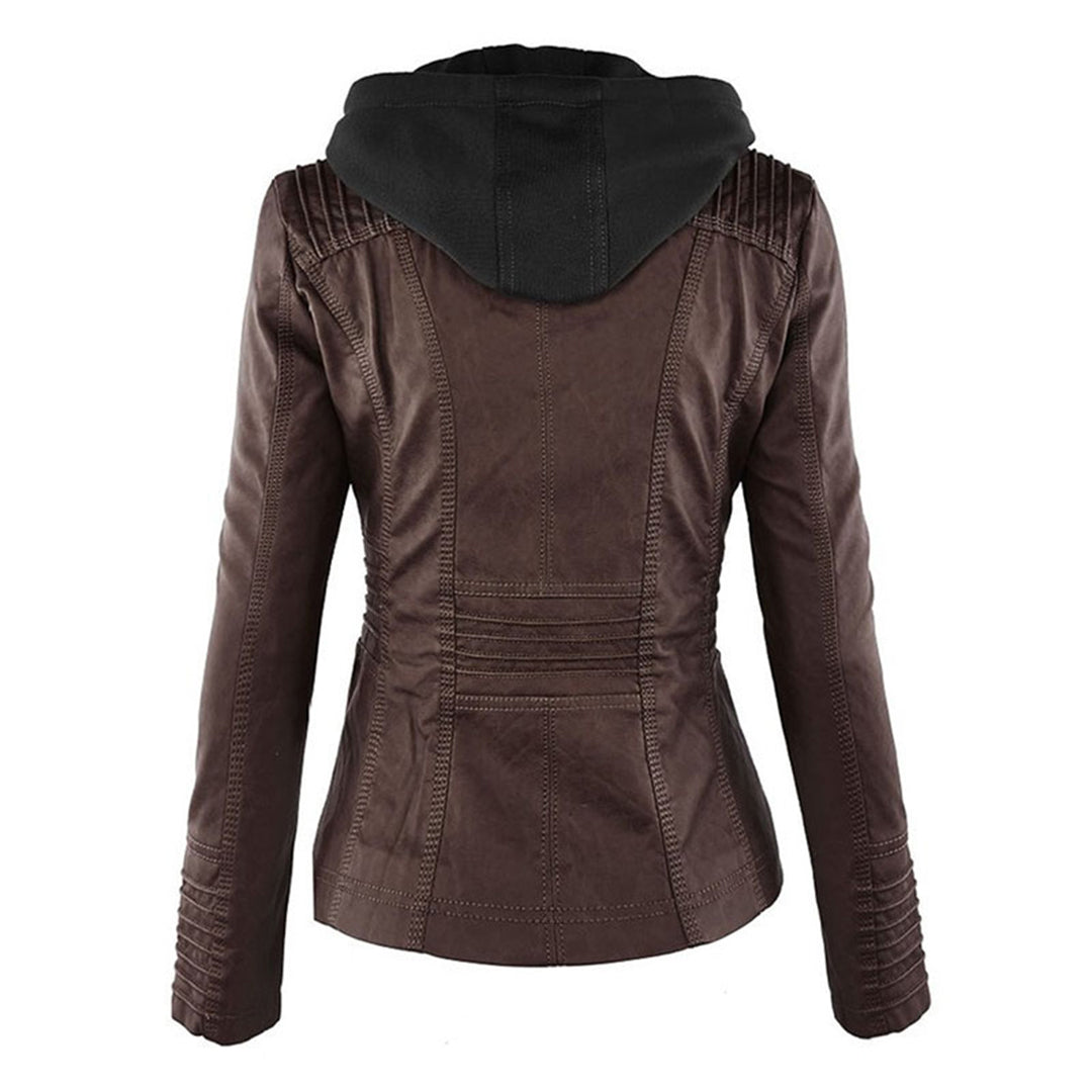 Elegante Lederjacke für Frauen