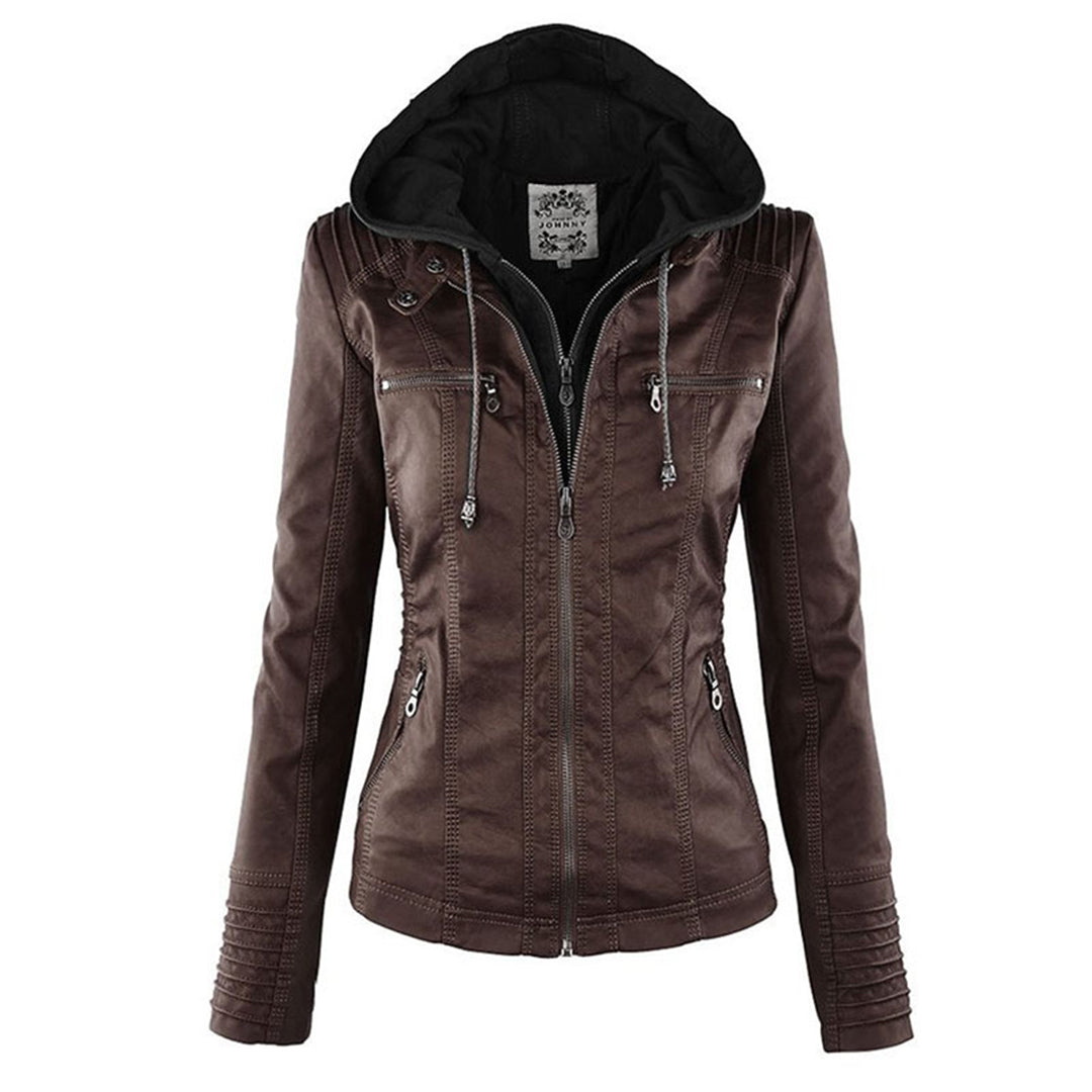 Elegante Lederjacke für Frauen