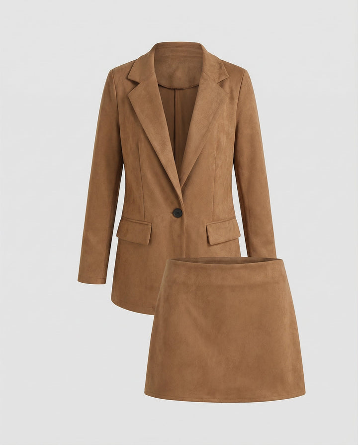 Elegantes Wild Blazer Rock Set