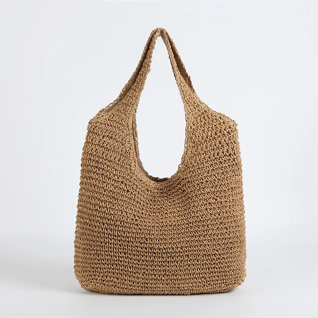 Elegante Strohtasche für Den Strand