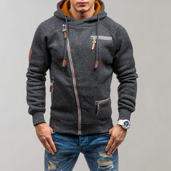 Casual Hoodie mit Reißverschluss