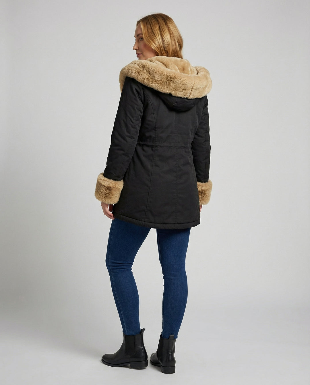 Warme Damen Winterjacke