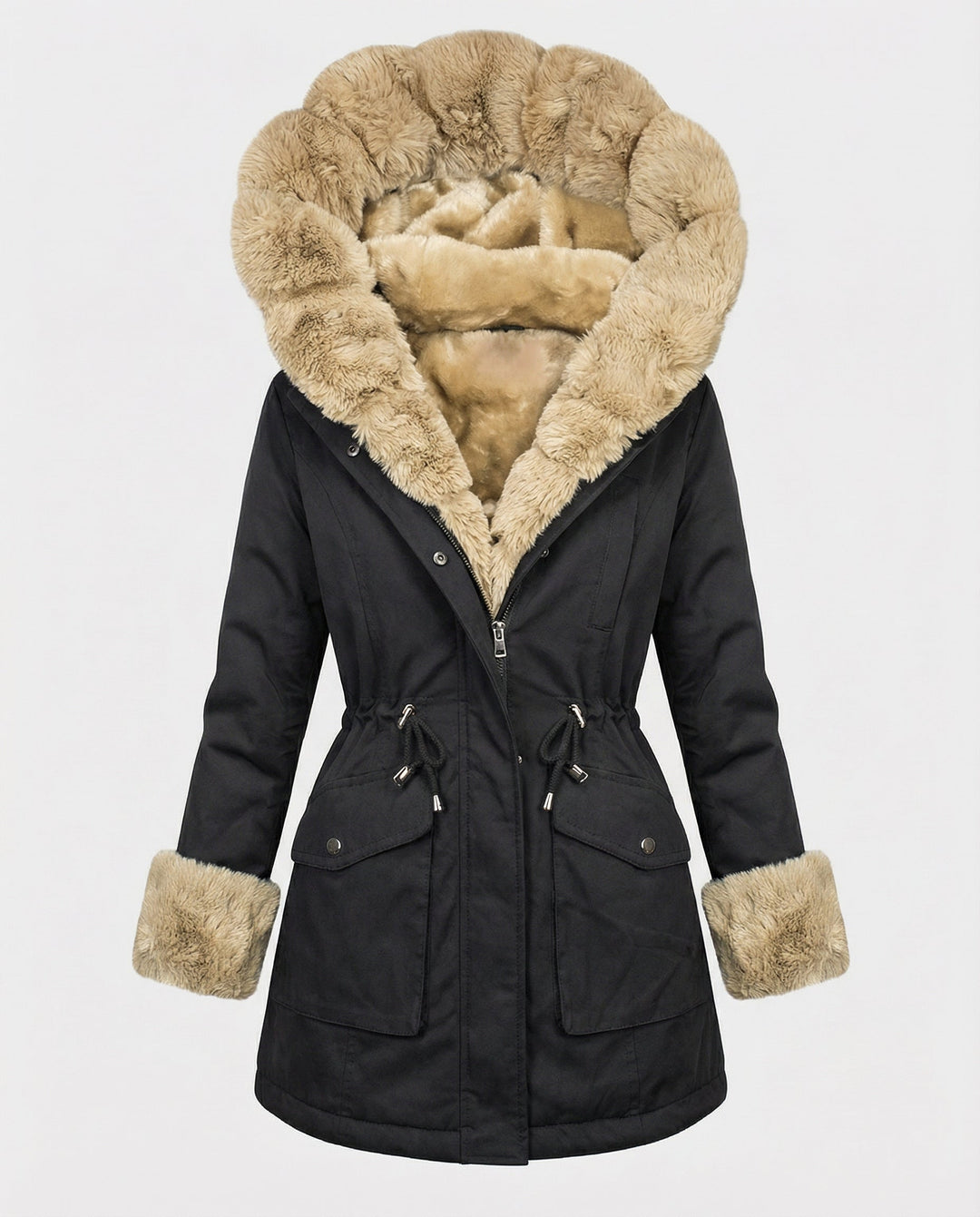 Warme Damen Winterjacke