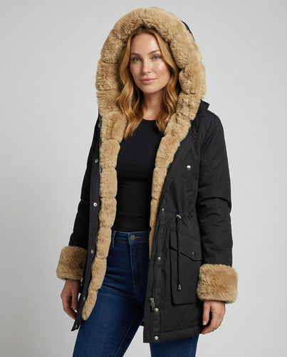 Warme Damen Winterjacke