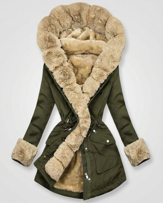 Warme Damen Winterjacke