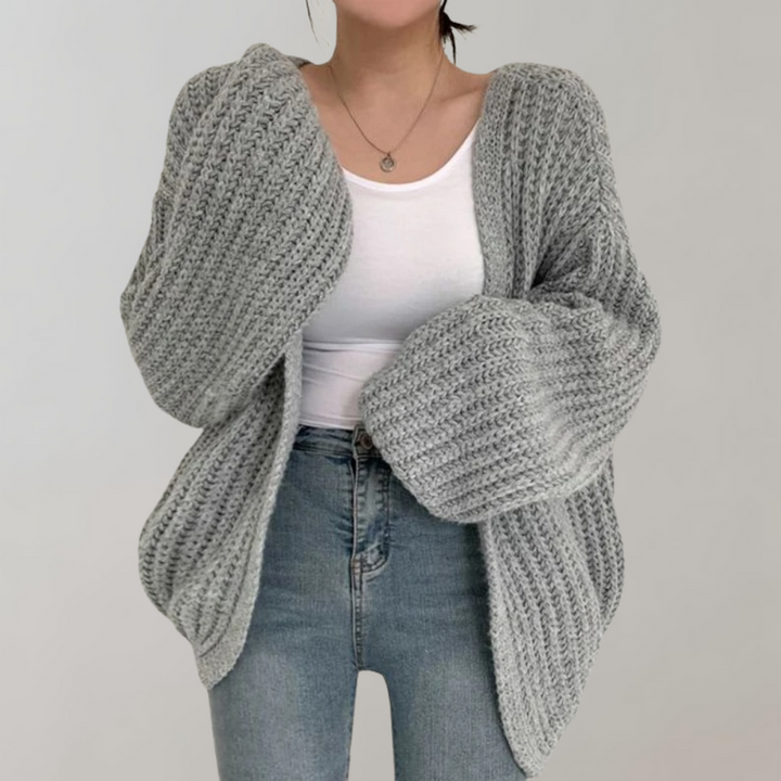 Nord Taschen | Bequeme Langärmelige Strickjacke Für Frauen