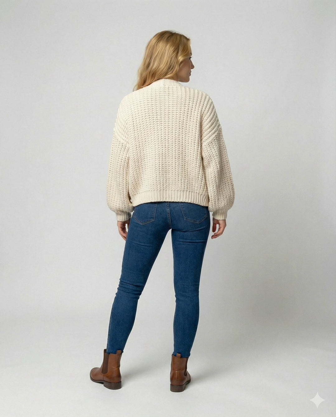Bequeme Strickjacke Damen Langarm
