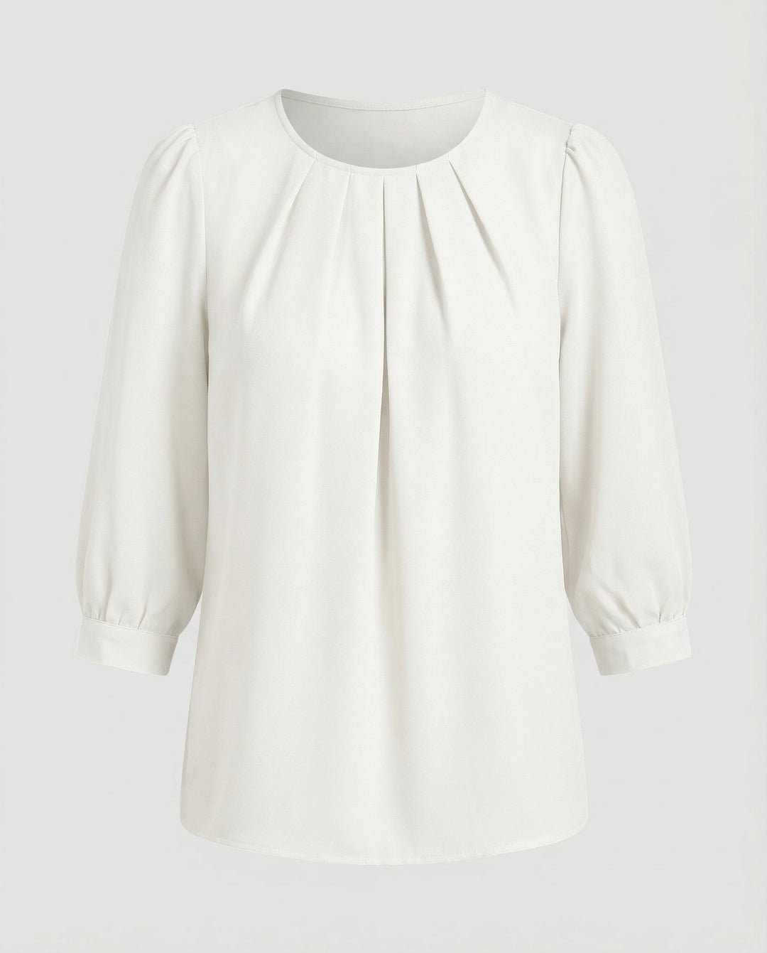 Elegante Satin Bluse Damen