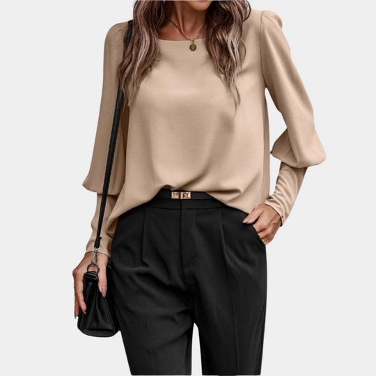 Elegante Bluse mit klassischem Schnitt