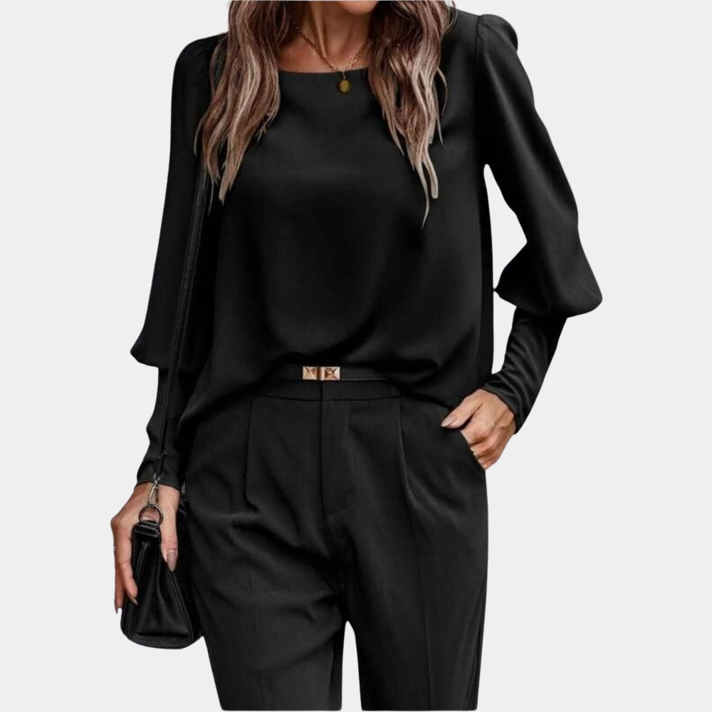 Elegante Bluse mit klassischem Schnitt