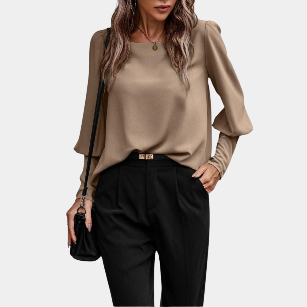 Elegante Bluse mit klassischem Schnitt