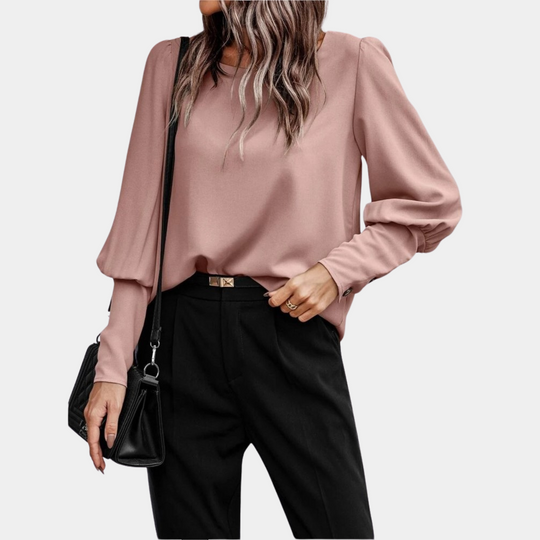 Elegante Bluse mit klassischem Schnitt