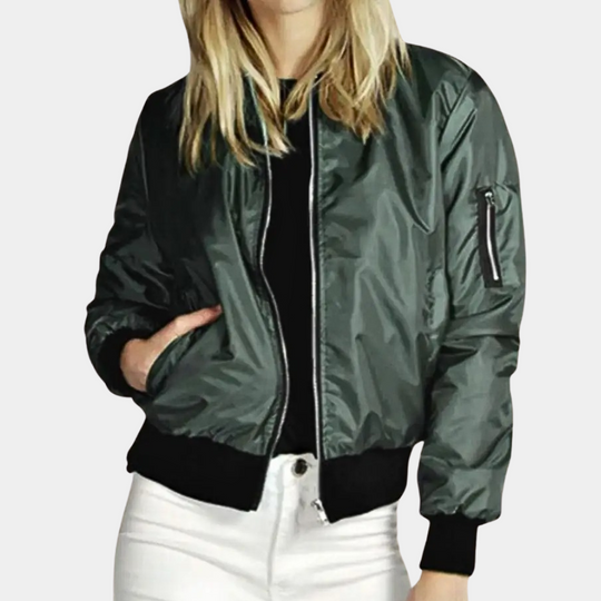 Stilvolle und bequeme Herbstjacke für Frauen